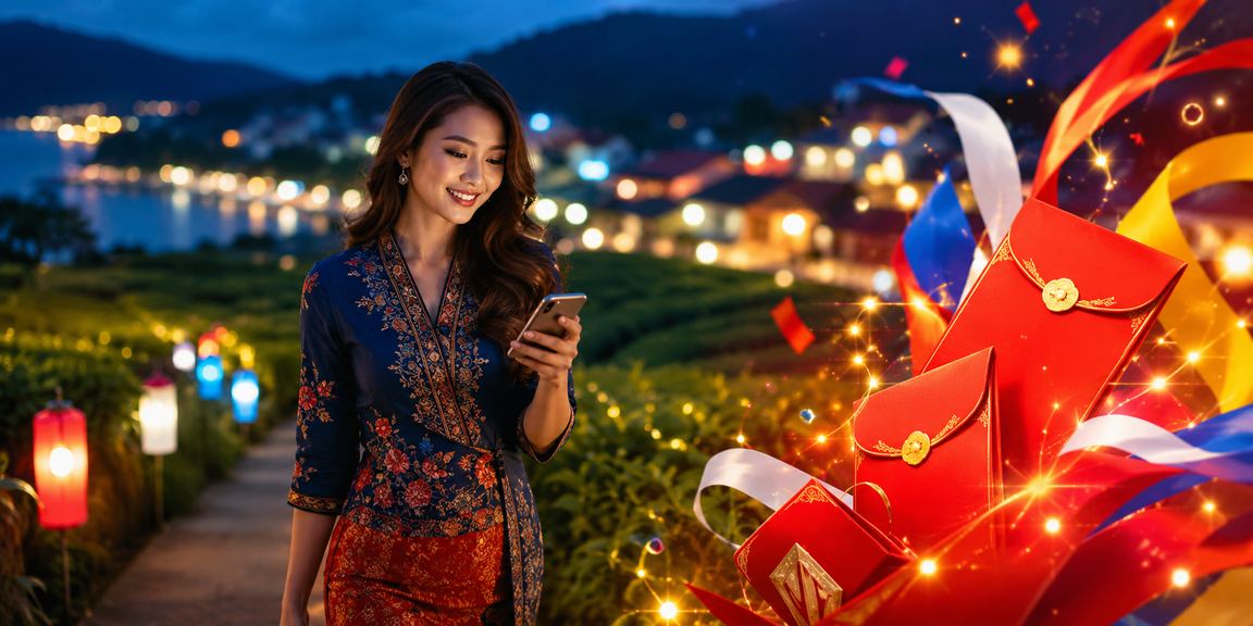 Bonus sampul merah Malaysia dengan suasana perayaan dan ketelusan platform