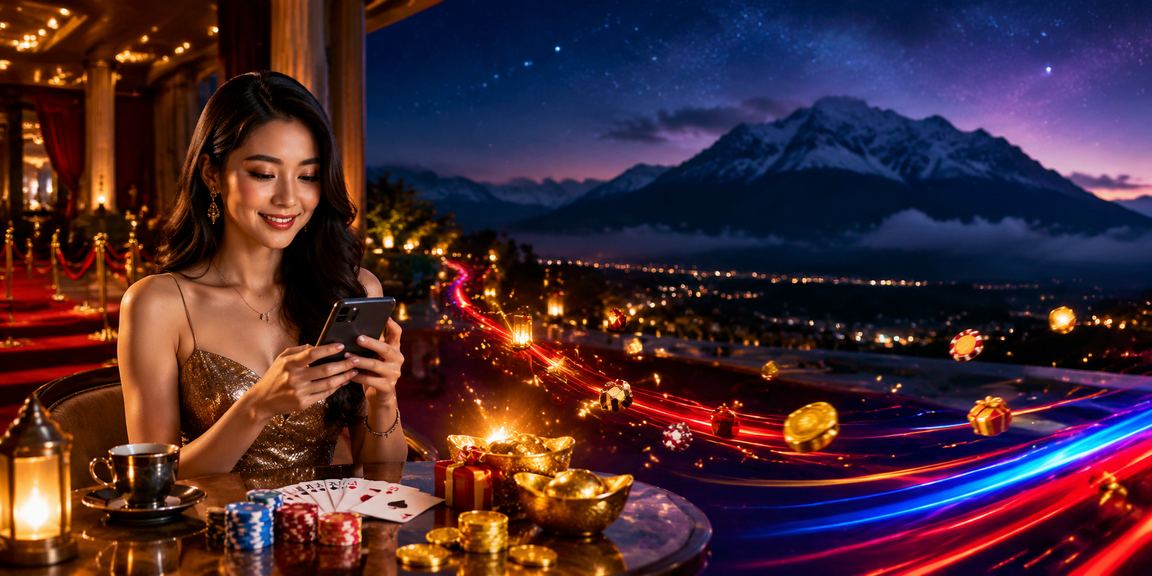 Permainan Teen Patti bergaya Sabah dengan suasana kasino tempatan